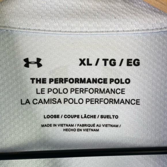 Under Armour Men’s The Performance Polo - Picture 2 of 3